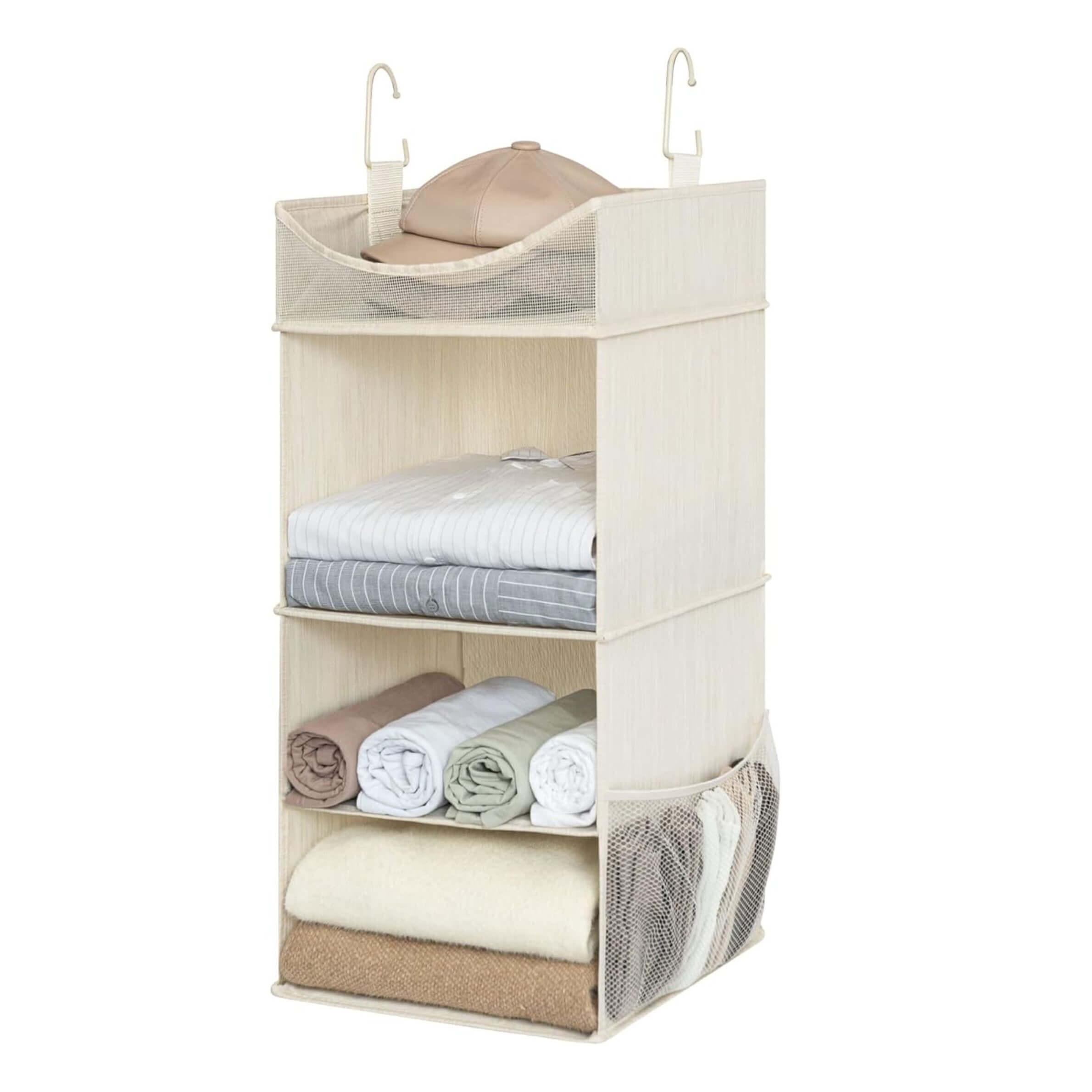 StorageWorks 3-Shelf Hanging Closet Organizer